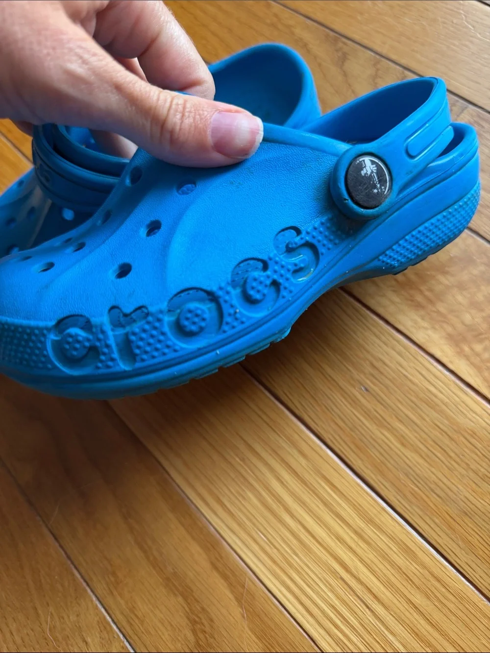 CROCS Kids Classic Clog in Bright Blue